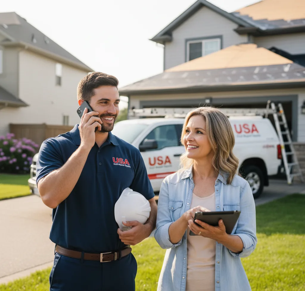 USA Roof Repair Experts customer support in West Falls